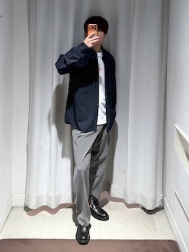 「アイテム（その他パンツ）」を使った、onkitiさん（メンズ・170cm・30代）の秋コーディネート