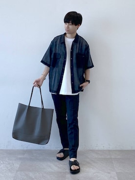 「GLOBAL WORK（グローバルワーク）のアイテム」を使った、onkitiさん（メンズ・170cm）の秋コーディネート