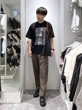 「アイテム（パンツ）」を使った、onkitiさん（メンズ・170cm・20代）の秋コーディネート