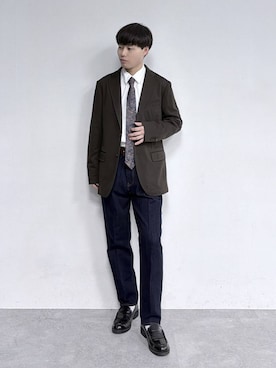 onkitiさん（メンズ・170cm）の冬コーディネート