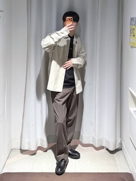 「GLOBAL WORK（グローバルワーク）のアイテム」を使った、onkitiさん（メンズ・170cm）の秋コーディネート