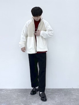 「アイテム（ソックス/靴下）」を使った、onkitiさん（メンズ・170cm・20代）の冬コーディネート