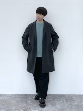 「アイテム（ソックス/靴下）」を使った、onkitiさん（メンズ・170cm・20代）の冬コーディネート