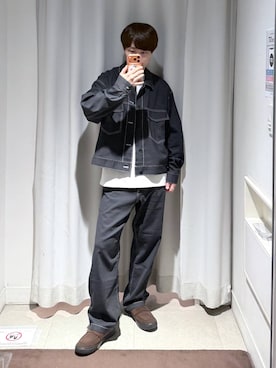 「GLOBAL WORK（グローバルワーク）のアイテム（ブルゾン）」を使った、onkitiさん（メンズ・170cm）の春コーディネート