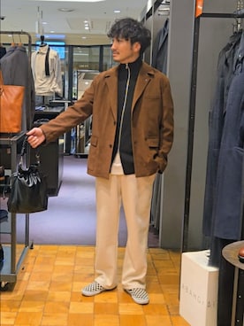 だいちさん（メンズ・175cm）の冬コーディネート