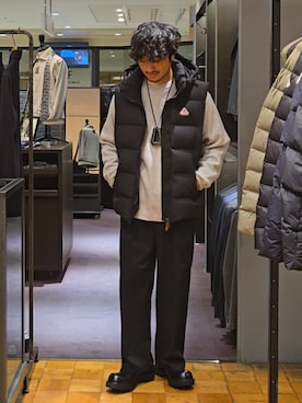 「アイテム（チノパンツ）」を使った、だいちさん（メンズ・175cm・40代）の秋コーディネート