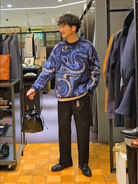 「ABAHOUSE（アバハウス）のアイテム」を使った、だいちさん（メンズ・175cm）の冬コーディネート