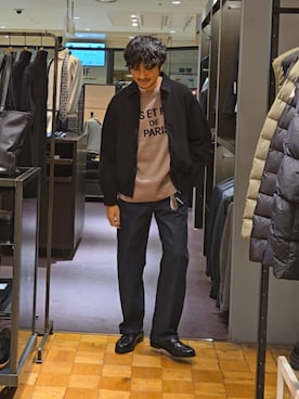 「アイテム（ジャケット/アウター）」を使った、だいちさん（メンズ・175cm・30代）の秋コーディネート