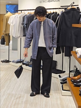 「ABAHOUSE（アバハウス）のアイテム」を使った、だいちさん（メンズ・175cm）の春コーディネート