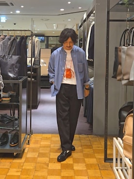 「アイテム（財布）」を使った、だいちさん（メンズ・175cm）の秋コーディネート