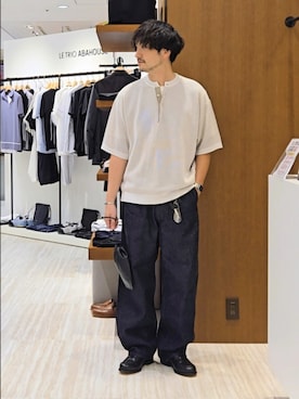 「ABAHOUSE（アバハウス）のアイテム」を使った、だいちさん（メンズ・175cm）の夏コーディネート