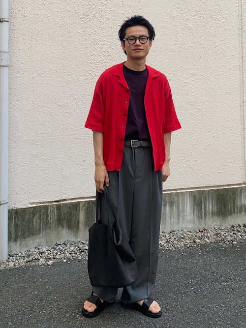 crepuscule（クレプスキュール） シャツ 半袖 「別注」crepuscule