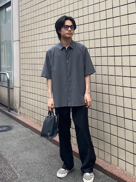 eishiさん（メンズ・173cm）の夏コーディネート