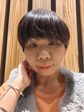 「アイテム（ブレスレット）」を使った、mi19841101さん（レディース・156cm）の秋コーディネート