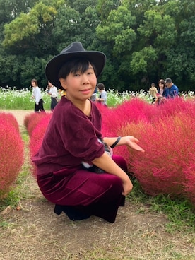 「aquagarage（アクアガレージ）のアイテム」を使った、ONE🫖COLORさん（レディース・156cm）の秋コーディネート