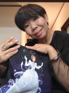 「アイテム（クラッチバッグ）」を使った、mi19841101さん（レディース・156cm）の秋コーディネート