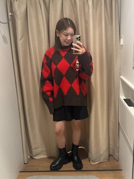 のん さん(レディース・154cm)の冬コーディネート