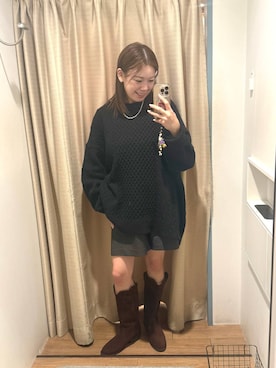 のん  さん（レディース・154cm）の冬コーディネート