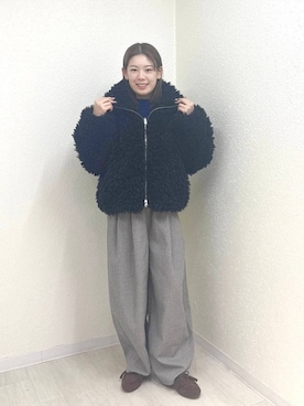 のん  さん（レディース・154cm）の冬コーディネート