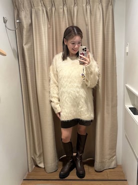 のん  さん（レディース・154cm）の冬コーディネート