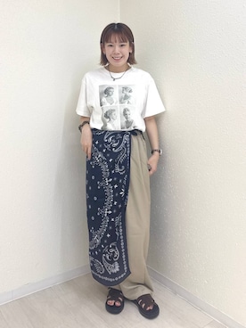 のん さん(レディース・154cm)の夏コーディネート