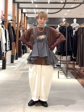 ピーコ✌︎さん(レディース・150cm)の秋コーディネート