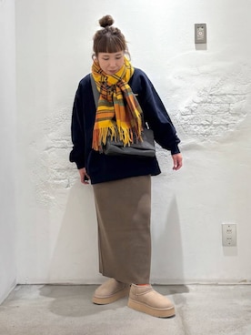 ピーコ✌︎さん（レディース・150cm）の秋コーディネート