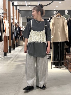 ピーコ✌︎さん(レディース・150cm)の春コーディネート