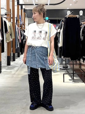 ピーコ✌︎さん(レディース・150cm)の夏コーディネート