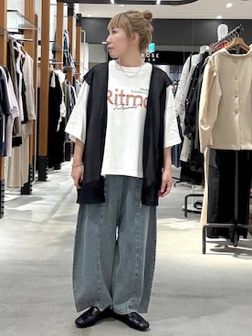 ピーコ✌︎さん(レディース・150cm)の春コーディネート
