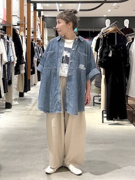 ピーコ✌︎さん(レディース・150cm)の夏コーディネート