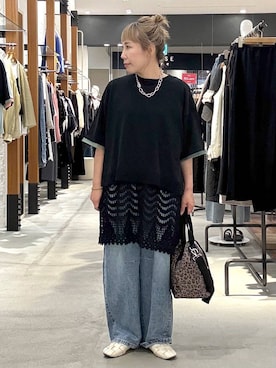 ピーコ✌︎さん(レディース・150cm)の夏コーディネート