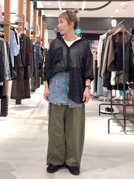 ピーコ✌︎さん(レディース・150cm)の夏コーディネート