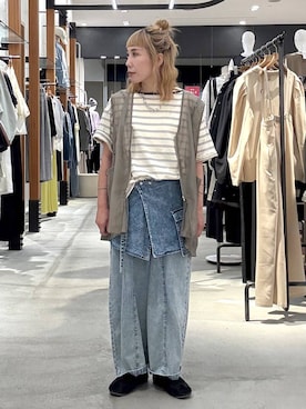 ピーコ✌︎さん(レディース・150cm)の夏コーディネート