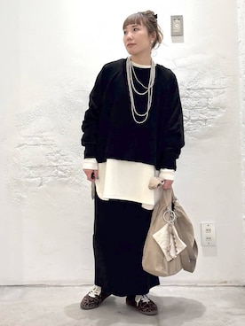 ピーコ✌︎さん（レディース・150cm）の秋コーディネート