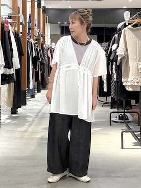 ピーコ✌︎さん(レディース・150cm)の夏コーディネート