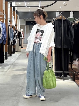 「LAKOLE（ラコレ）のアイテム」を使った、ピーコ✌︎さん（レディース・150cm）の春コーディネート