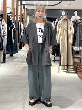 ピーコ✌︎さん(レディース・150cm)の夏コーディネート
