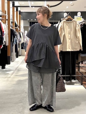 ピーコ✌︎さん(レディース・150cm)の春コーディネート