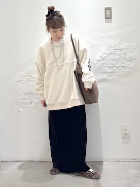 「アイテム（ヘアゴム）」を使った、piiiiikopiiiiikoさん（レディース・150cm）の秋コーディネート