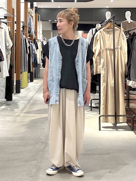ピーコ✌︎さん(レディース・150cm)の夏コーディネート
