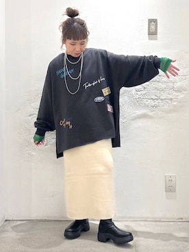 ピーコ✌︎さん(レディース・150cm)の冬コーディネート