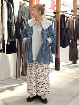 ピーコ✌︎さん（レディース・150cm・40代）の秋コーディネート