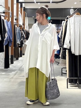 「LAKOLE（ラコレ）のアイテム」を使った、ピーコ✌︎さん（レディース・150cm）の春コーディネート