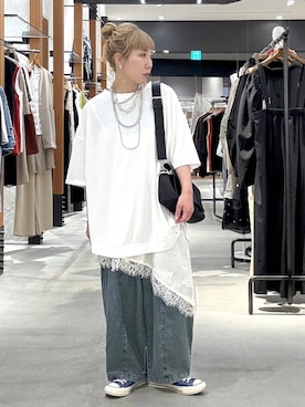 ピーコ✌︎さん(レディース・150cm)の春コーディネート