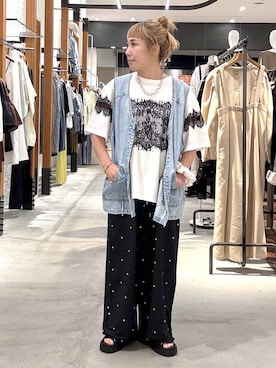 ピーコ✌︎さん(レディース・150cm)の夏コーディネート