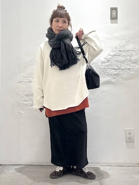 「アイテム（その他トップス）」を使った、piiiiikopiiiiikoさん（レディース・150cm・40代）の秋コーディネート