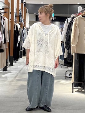ピーコ✌︎さん(レディース・150cm)の春コーディネート