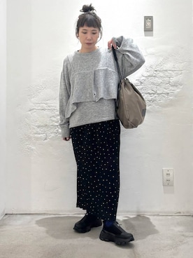 「アイテム（ママ＆ベビー）」を使った、piiiiikopiiiiikoさん（レディース・150cm）の冬コーディネート