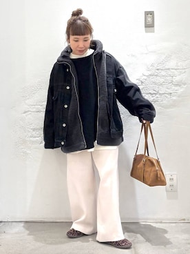 「アイテム（その他トップス）」を使った、piiiiikopiiiiikoさん（レディース・150cm）の秋コーディネート